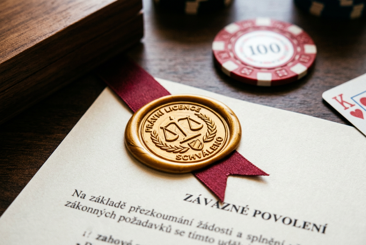 Oficiální pečeť a digitální certifikát pro bezpečnost v online casinu